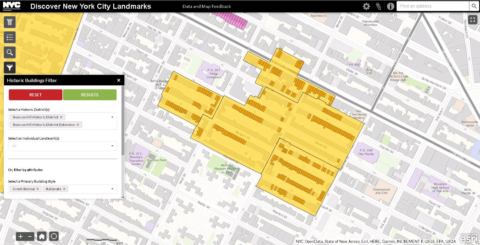 Discover NYC Landmarks Beta screenshot